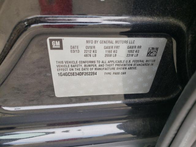 Photo 10 from auction – 2013 BUICK LACROSSE with VIN 1G4GC5E34DF262284