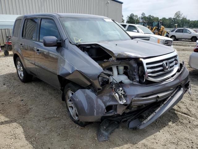 HONDA PILOT EX 2015 with VIN 5FNYF3H41FB017989 - Photo from auction