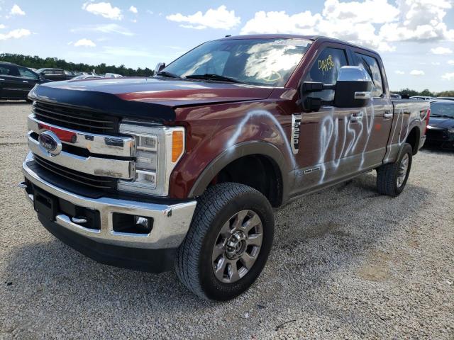 Photo 2 from auction – 2017 FORD F250 SUPER with VIN 1FT7W2BT0HED05111