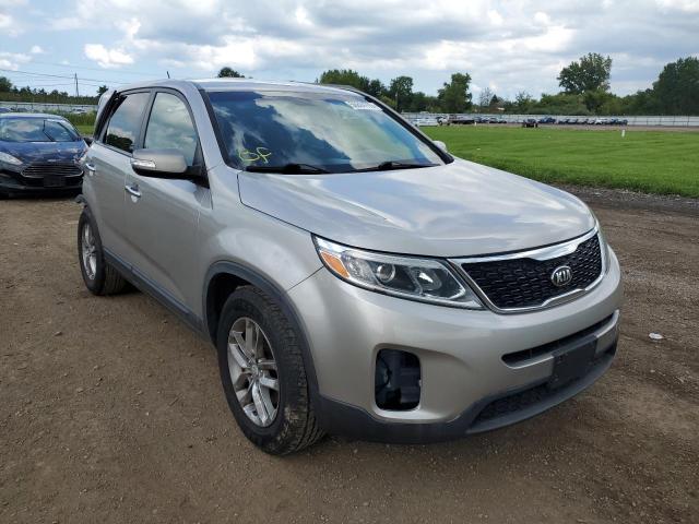 KIA SORENTO LX 2014 with VIN 5XYKT4A63EG428947 - Photo from auction