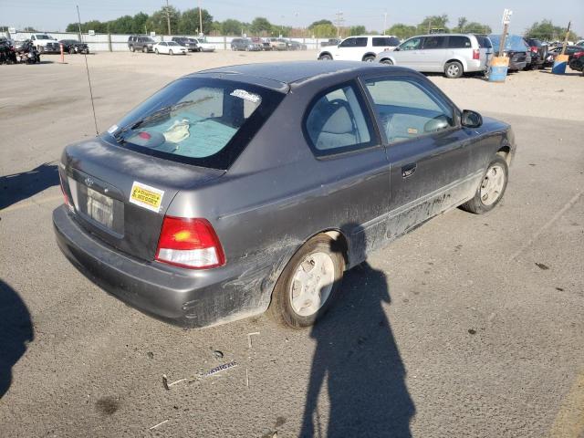 Photo 4 from auction – 2002 HYUNDAI ACCENT GS with VIN KMHCG35C82U170109
