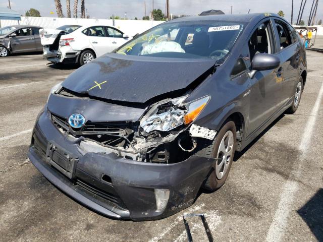 Photo 2 from auction – 2015 TOYOTA PRIUS with VIN JTDKN3DU0F0453648