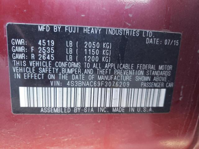 Zdjęcie 10 z aukcji – 2015 SUBARU LEGACY 2.5 z VIN 4S3BNAC69F3076209