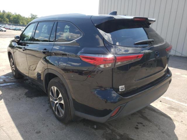 Photo 3 from auction – 2021 TOYOTA HIGHLANDER with VIN 5TDHBRCH1MS044224
