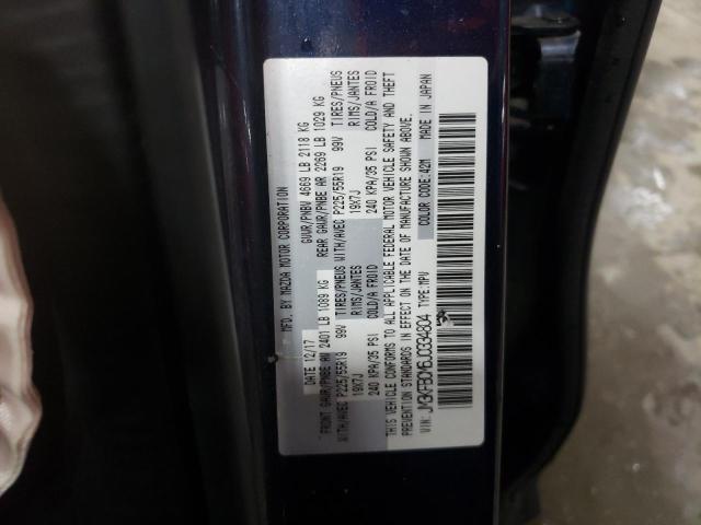 Photo 10 from auction – 2018 MAZDA CX-5 TOURI with VIN JM3KFBCM6J0334804