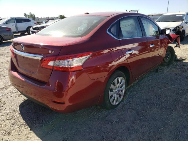 Photo 4 from auction – 2015 NISSAN SENTRA S with VIN 3N1AB7AP8FL667352