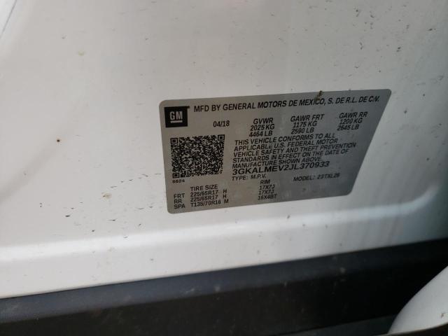 Photo 10 from auction – 2018 GMC TERRAIN SL with VIN 3GKALMEV2JL370933