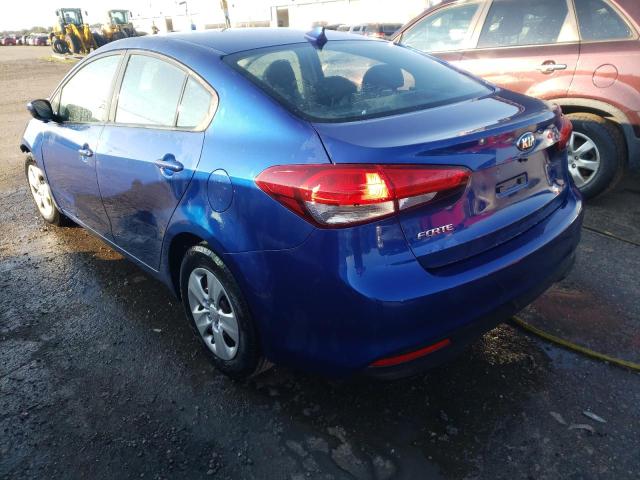 Photo 3 from auction – 2017 KIA FORTE LX with VIN 3KPFK4A76HE157400
