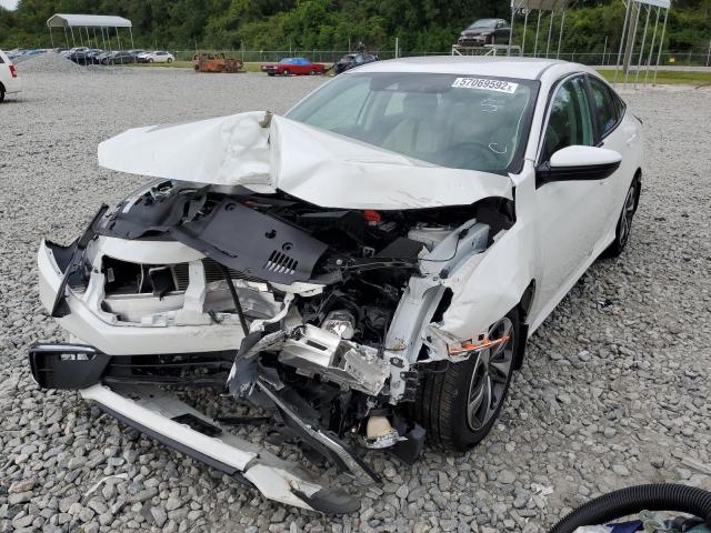Photo 2 from auction – 2019 HONDA CIVIC LX with VIN 19XFC2F66KE034298