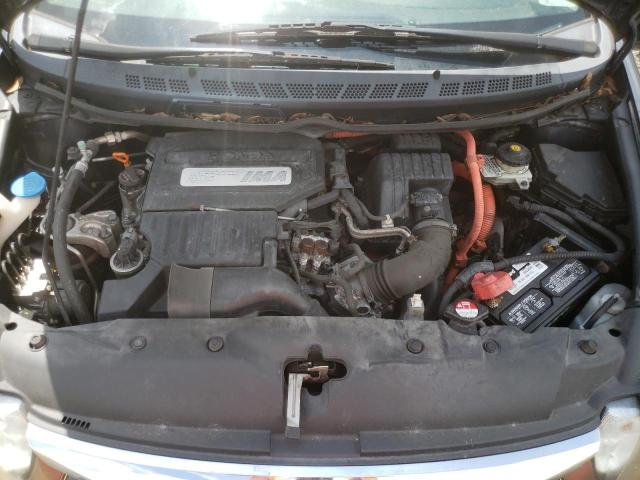 Photo 7 from auction – 2010 HONDA CIVIC HYBR with VIN JHMFA3F21AS001177