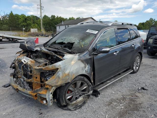 Photo 2 from auction – 2012 ACURA MDX ADVANC with VIN 2HNYD2H68CH507136