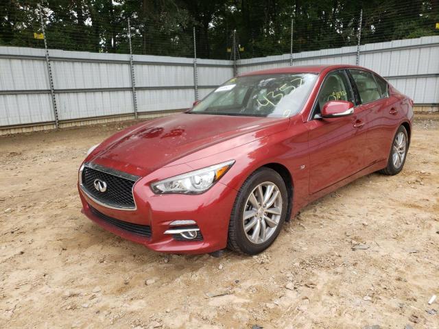 Photo 2 from auction – 2014 INFINITI Q50 BASE with VIN JN1BV7AP4EM684357