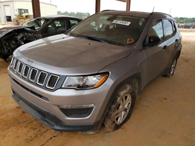 Photo 2 from auction – 2018 JEEP COMPASS SP with VIN 3C4NJCAB4JT181581