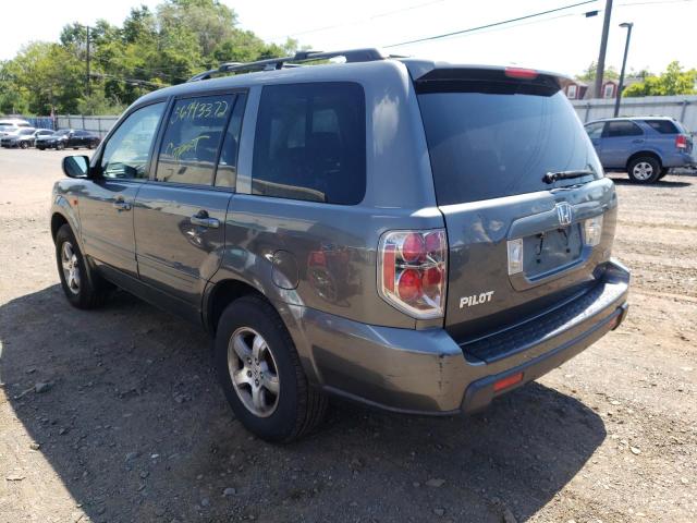 Photo 3 from auction – 2007 HONDA PILOT EXL with VIN 2HKYF18617H504375