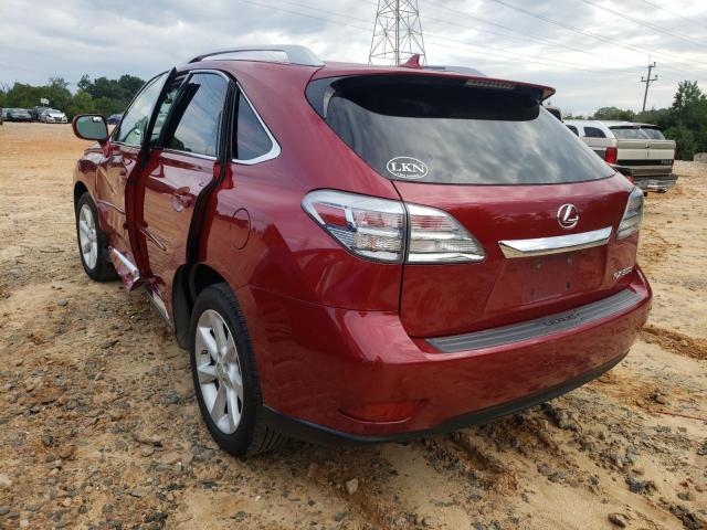 Photo 3 from auction – 2012 LEXUS RX 350 with VIN 2T2ZK1BA9CC081714