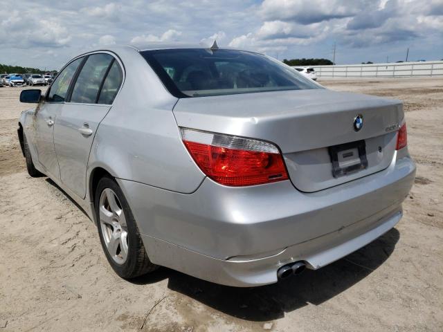 Photo 3 from auction – 2007 BMW 525 I with VIN WBANE53527CW60199