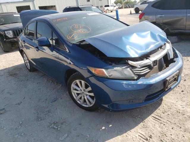 HONDA CIVIC EX 2012 with VIN 19XFB2F85CE038154 - Photo from auction