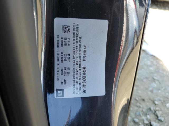 Фото 10 с аукциона – 2012 CHEVROLET CAMARO LT с VIN 2G1FB1E38C9103540