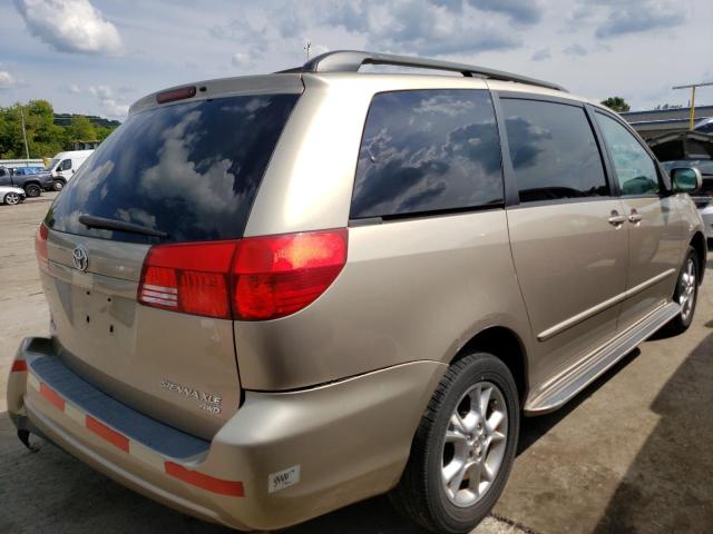 Photo 4 from auction – 2004 TOYOTA SIENNA XLE with VIN 5TDBA22C04S014377