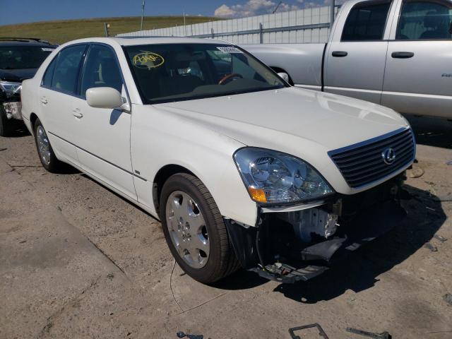 LEXUS LS 430 2001 with VIN JTHBN30F910025589 - Photo from auction