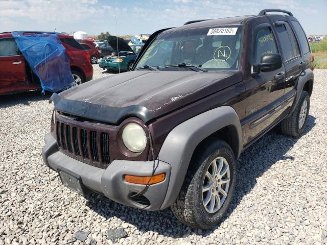 Photo 2 from auction – 2004 JEEP LIBERTY SP with VIN 1J4GL48K44W185721