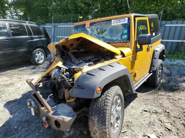 Photo 2 from auction – 2014 JEEP WRANGLER S with VIN 1C4AJWAGXEL206593