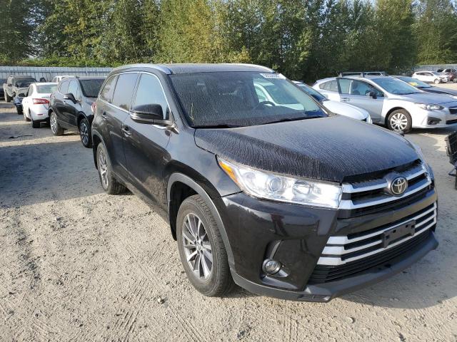 TOYOTA HIGHLANDER 2017 with VIN 5TDJZRFH9HS449911 - Photo from auction