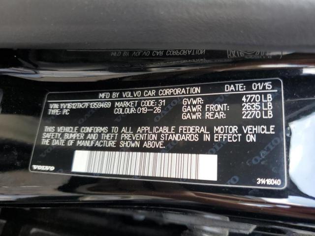 Photo 10 from auction – 2015 VOLVO S60 PREMIE with VIN YV1612TK7F1359469