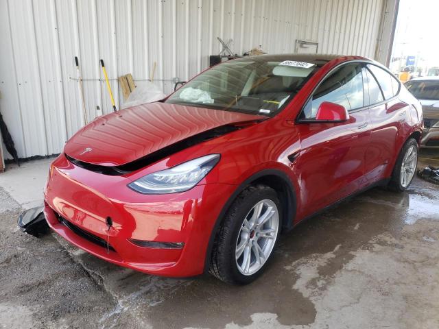 Photo 2 from auction – 2021 TESLA MODEL Y with VIN 5YJYGDED4MF111322