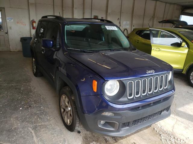 Photo 1 from auction – 2016 JEEP RENEGADE L with VIN ZACCJBBT7GPE34790