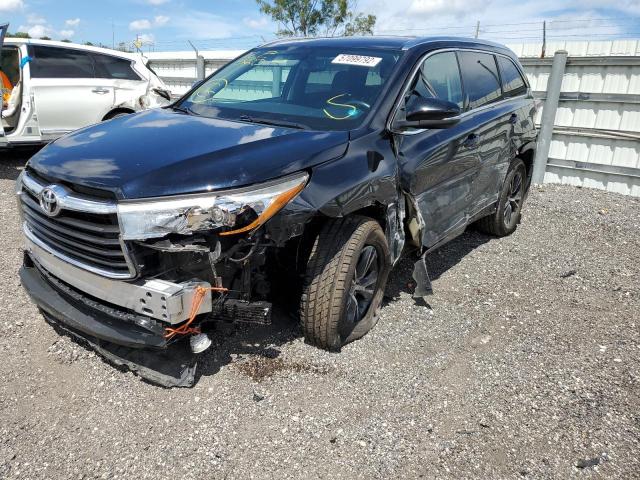 Photo 2 from auction – 2016 TOYOTA HIGHLANDER with VIN 5TDJKRFH5GS279856