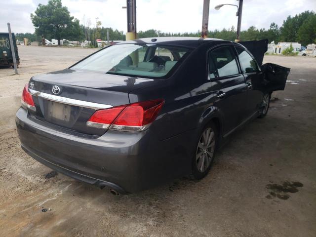 Photo 4 from auction – 2011 TOYOTA AVALON BAS with VIN 4T1BK3DB5BU380668