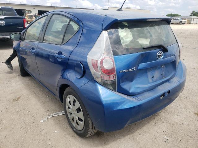 Photo 3 from auction – 2014 TOYOTA PRIUS C with VIN JTDKDTB35E1076563