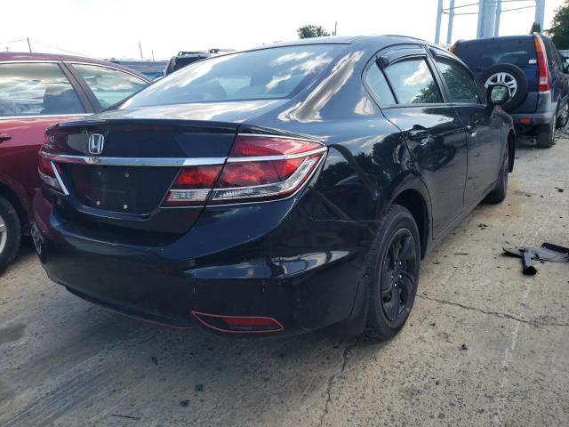 Photo 4 from auction – 2013 HONDA CIVIC LX with VIN 19XFB2F50DE282463