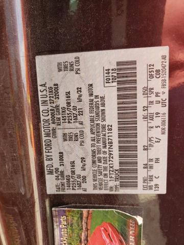 Photo 10 from auction – 2000 FORD F150 with VIN 1FTZX1729YNB71182