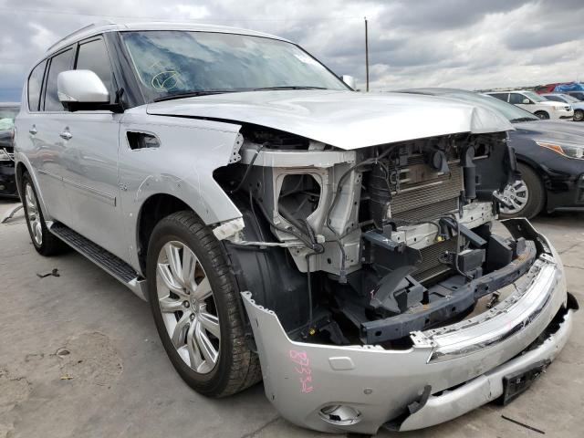 INFINITI QX80 2014 with VIN JN8AZ2NE4E9063054 - Photo from auction