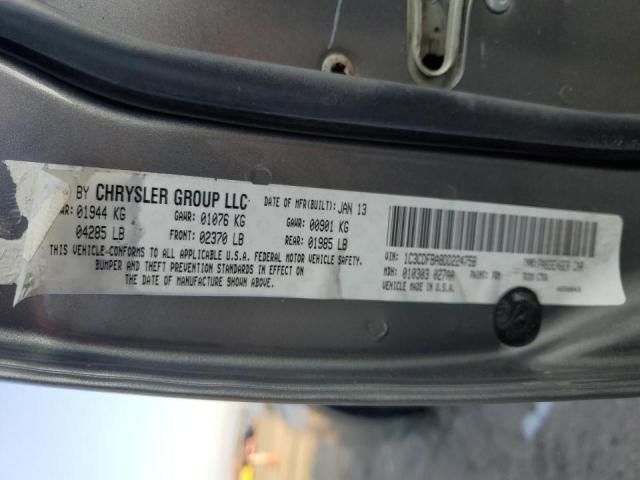 Photo 10 from auction – 2013 DODGE DART SXT with VIN 1C3CDFBA8DD224758