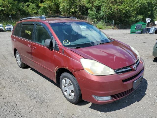 TOYOTA SIENNA CE 2004 with VIN 5TDZA23C44S040980 - Photo from auction