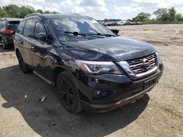 NISSAN PATHFINDER 2017 with VIN 5N1DR2MM0HC694971 - Photo from auction