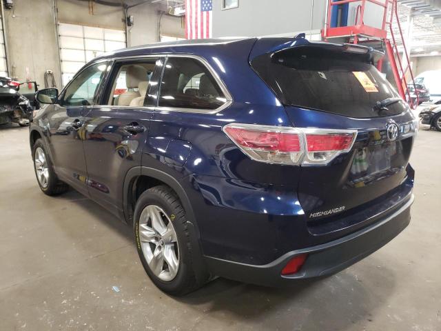 Photo 3 from auction – 2016 TOYOTA HIGHLANDER with VIN 5TDDKRFH3GS236937