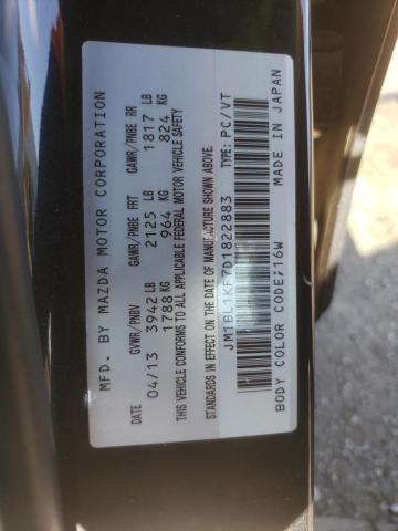 Photo 10 from auction – 2013 MAZDA 3 I with VIN JM1BL1KF7D1822883