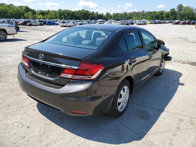 Photo 4 from auction – 2013 HONDA CIVIC LX with VIN 19XFB2F54DE261468