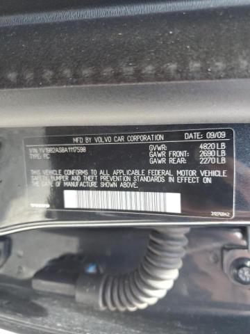 Foto 10 de la subasta – 2010 VOLVO S80 3.2 con VIN YV1982AS8A1117598