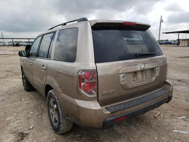 Photo 3 from auction – 2007 HONDA PILOT EX with VIN 5FNYF28427B008889