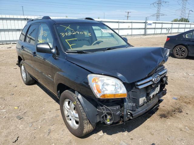 KIA SPORTAGE E 2008 with VIN KNDJE723187463340 - Photo from auction