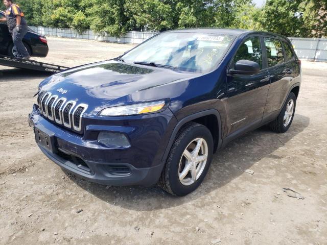 Photo 2 from auction – 2014 JEEP CHEROKEE S with VIN 1C4PJMAB7EW169326