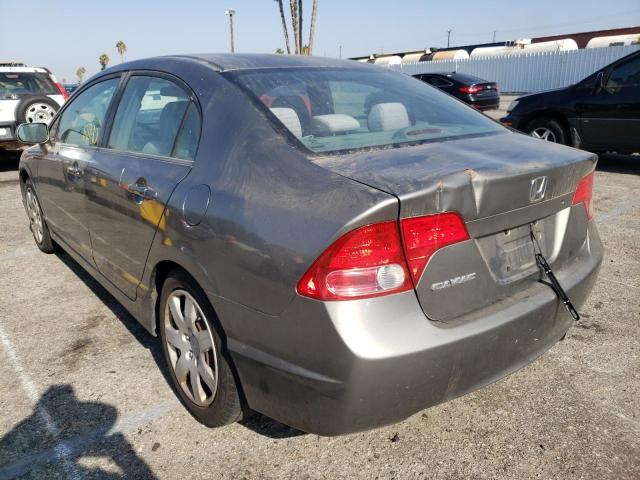 Photo 3 from auction – 2007 HONDA CIVIC LX with VIN 2HGFA16507H302069