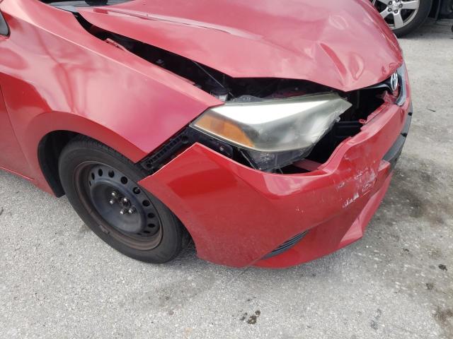 Photo 9 from auction – 2015 TOYOTA COROLLA L with VIN 2T1BURHE4FC299864