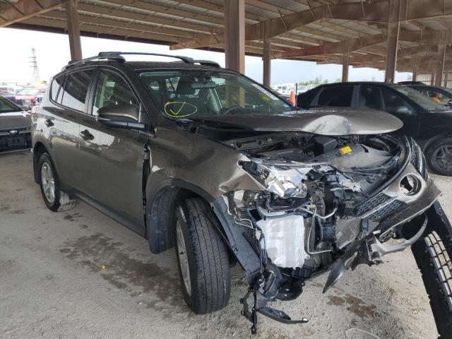 TOYOTA RAV4 XLE 2013 with VIN JTMWFREV5DD025847 - Photo from auction