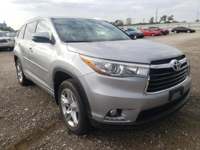 TOYOTA HIGHLANDER 2015 с VIN 5TDDKRFHXFS154279 - Фото с аукциона